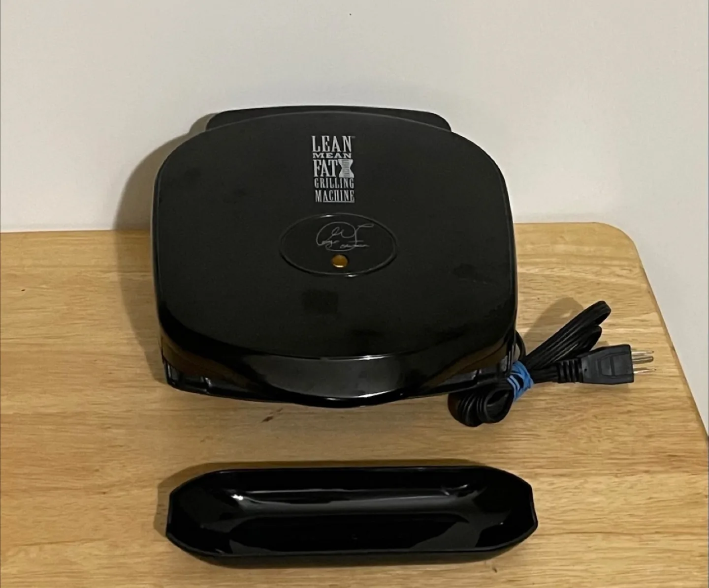 George Foreman Electric Lean Meat Fat Grilling Machine -  Black image indicator(2)