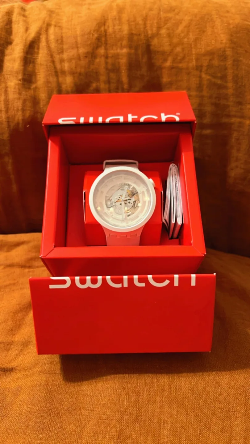 Swatch Big Bold BIOCERAMIC C-WHITE Watch thumbnail