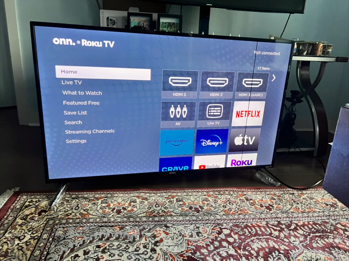 onn. Roku TV 43" 4K UHD Smart TV image indicator(5)