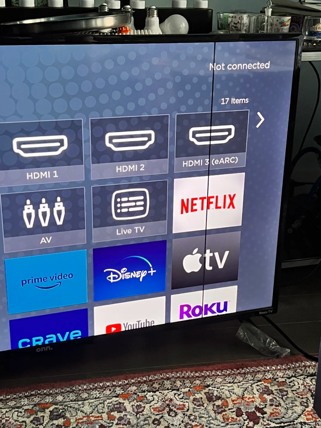 onn. Roku TV 43" 4K UHD Smart TV image indicator(2)
