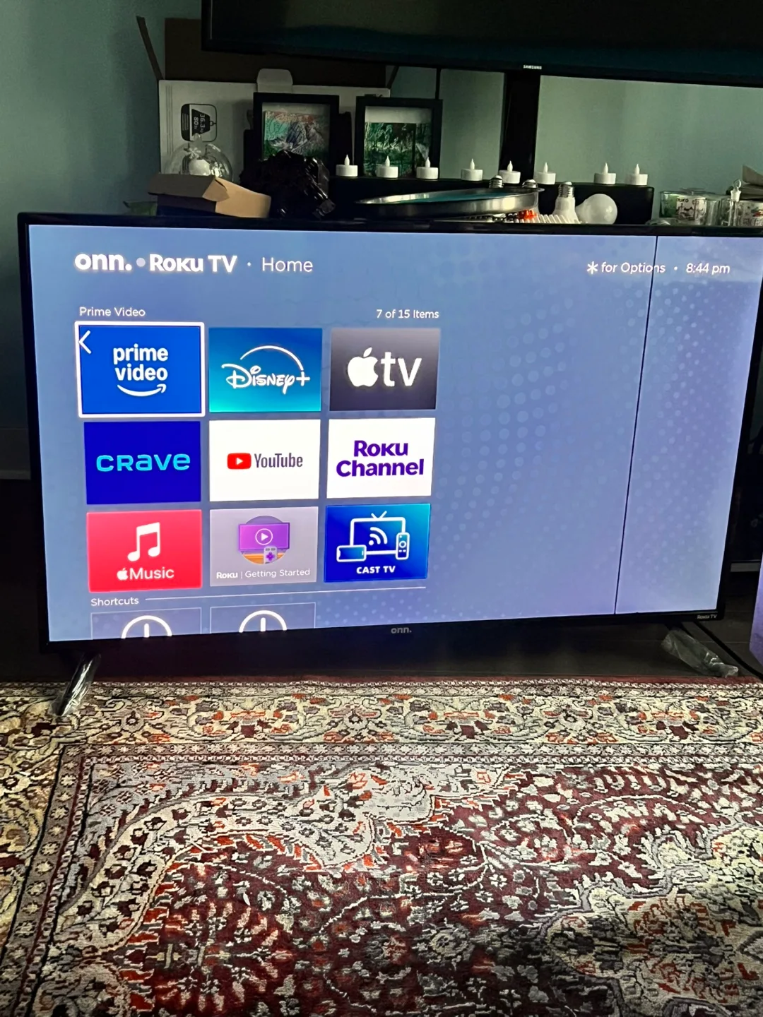 onn. Roku TV 43" 4K UHD Smart TV image indicator(4)