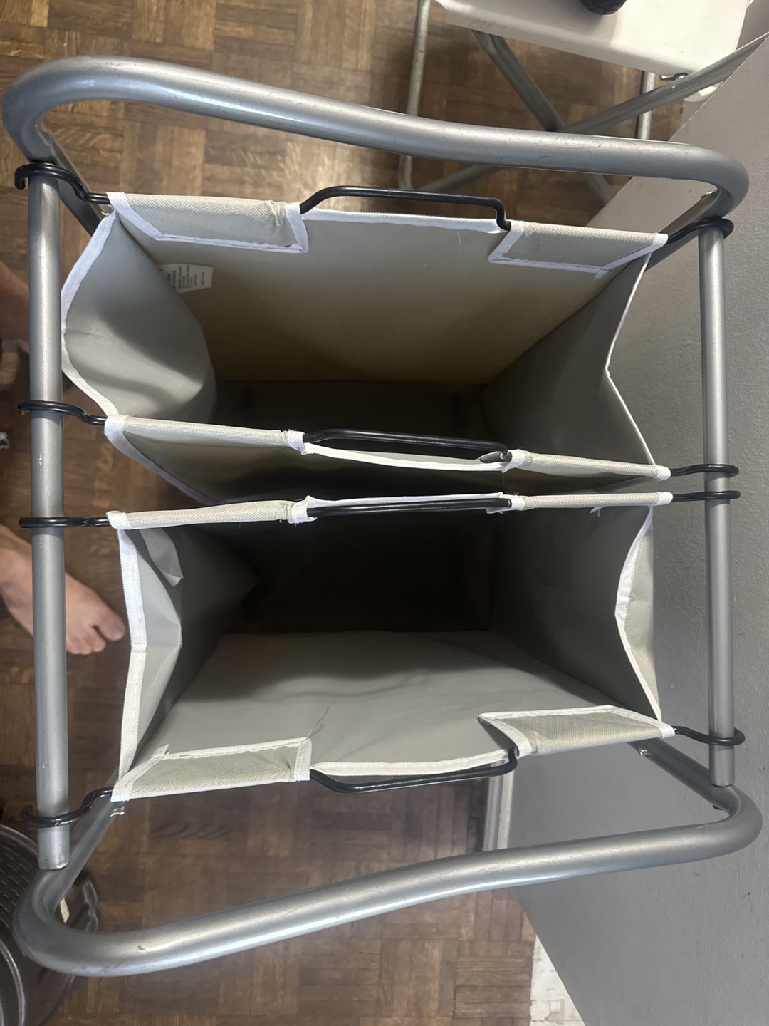 Rolling Laundry Sorter Cart - photo 2