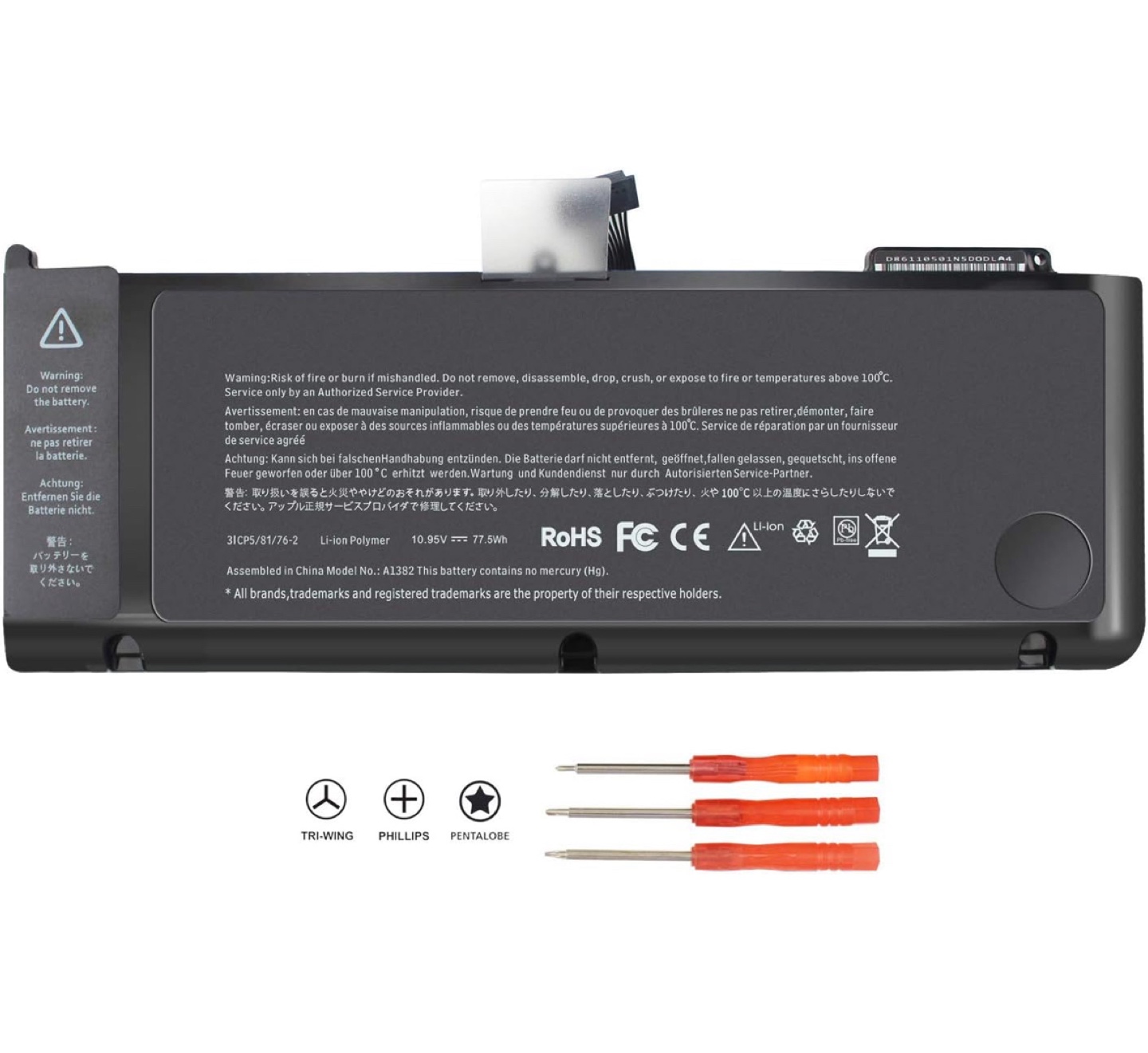 Laptop Battery for MacBook Pro 15 inch