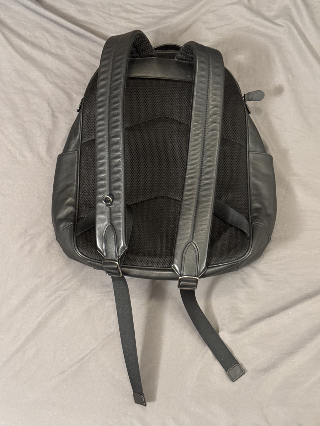 Coach Black Leather Backpack - photo 2