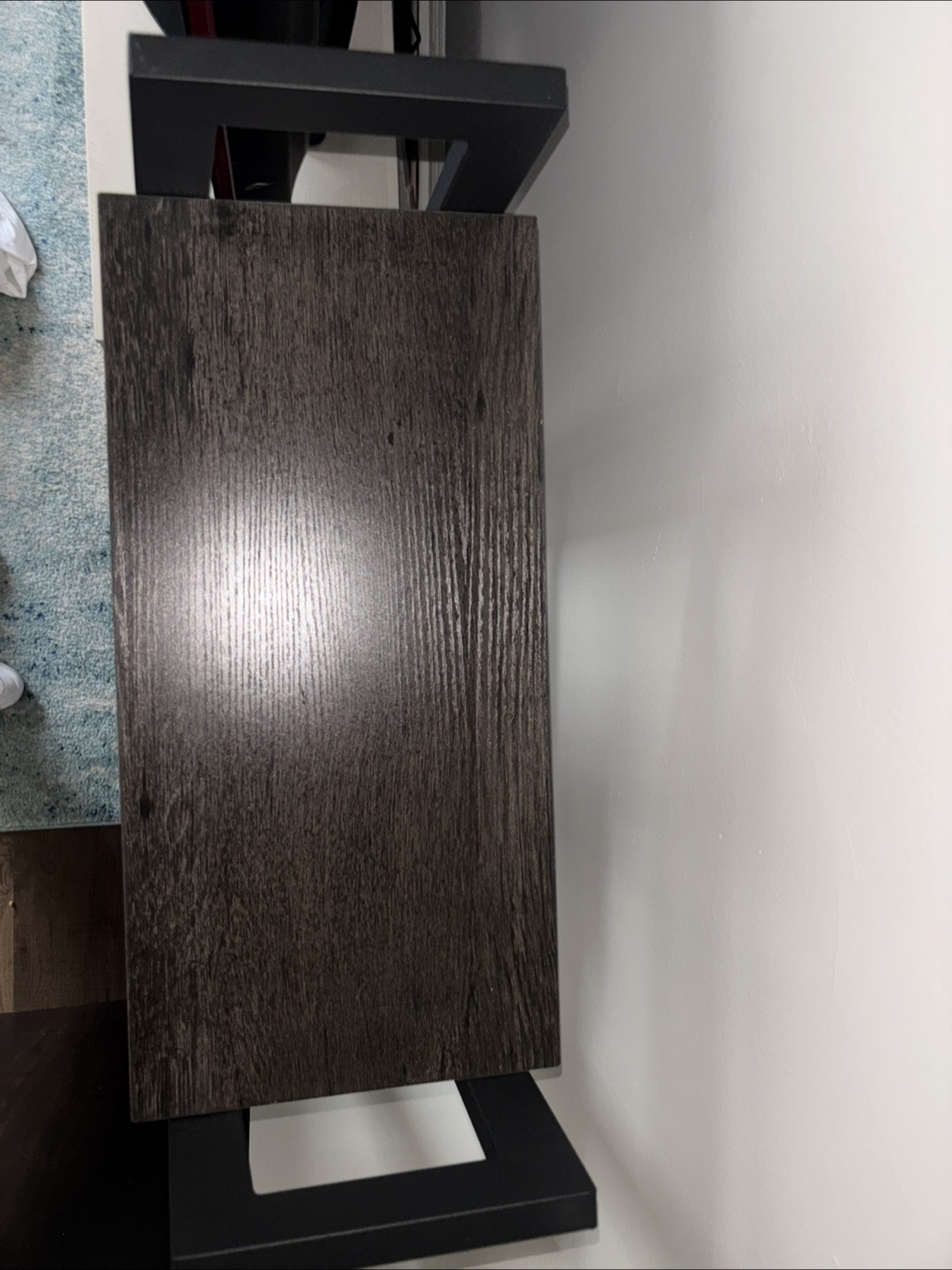 Set of 2 Black Leaning/Ladder Shelves - photo 3