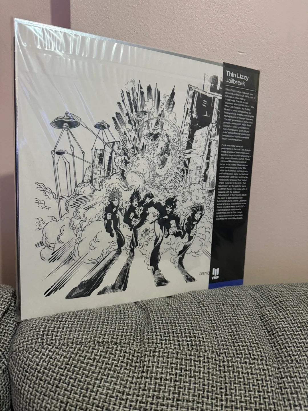 Thin Lizzy Jailbreak VMP Essentials Vinyl Record image indicator(3)