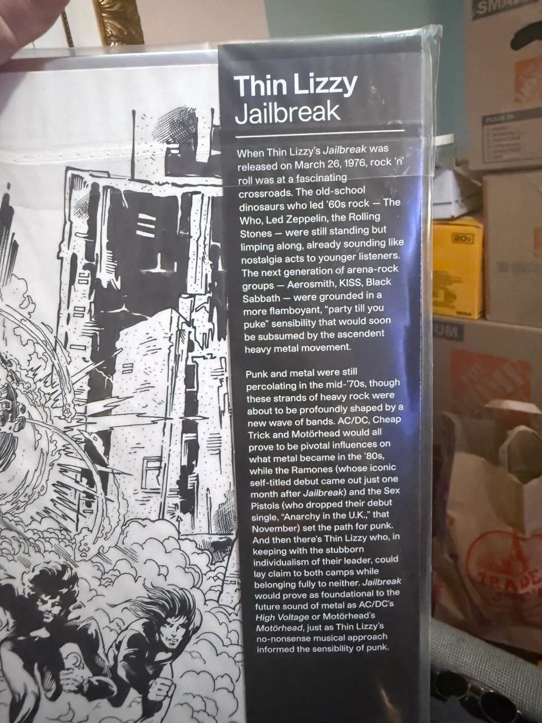 Thin Lizzy Jailbreak VMP Essentials Vinyl Record image indicator(4)