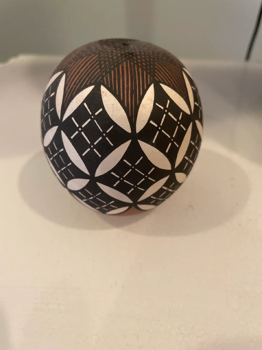 Native American Acoma Pottery Ball thumbnail