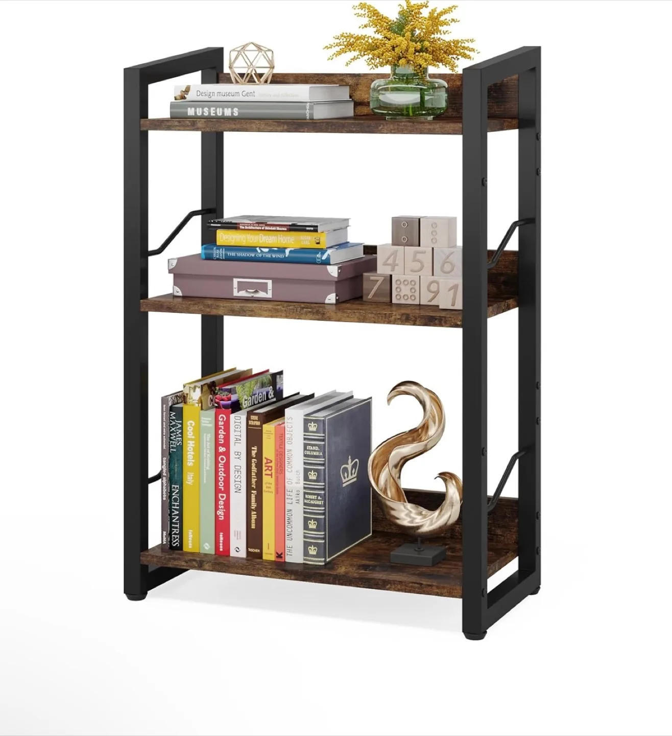 Multifunctional 3-Tier Bookshelf thumbnail