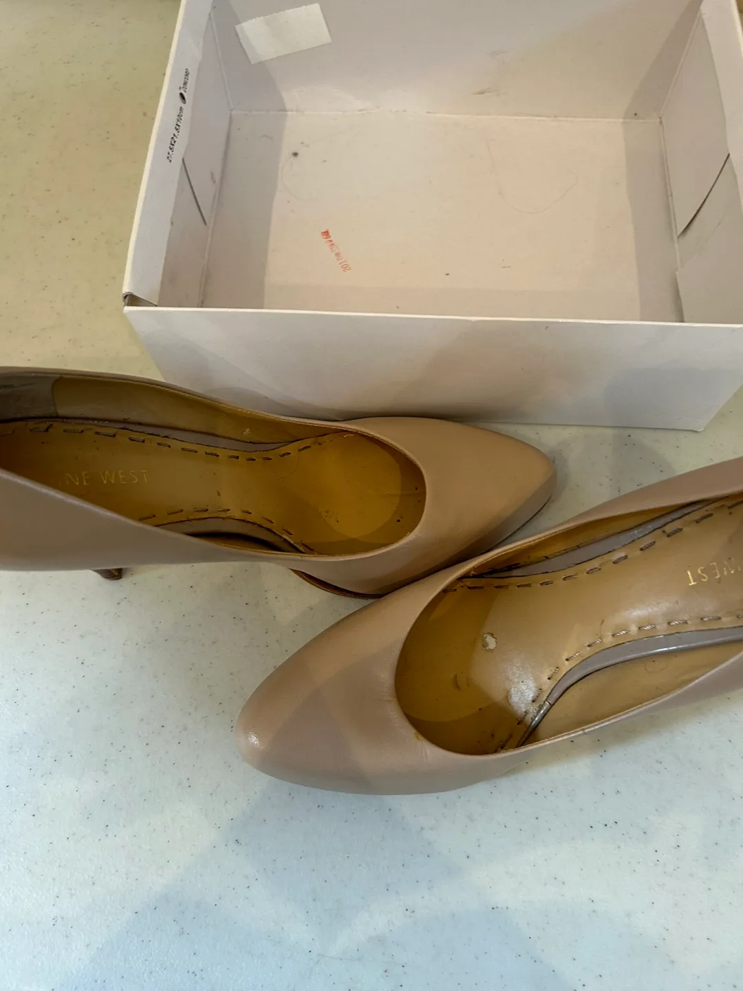 Nine West Beige Heels - Size 10 image indicator(2)