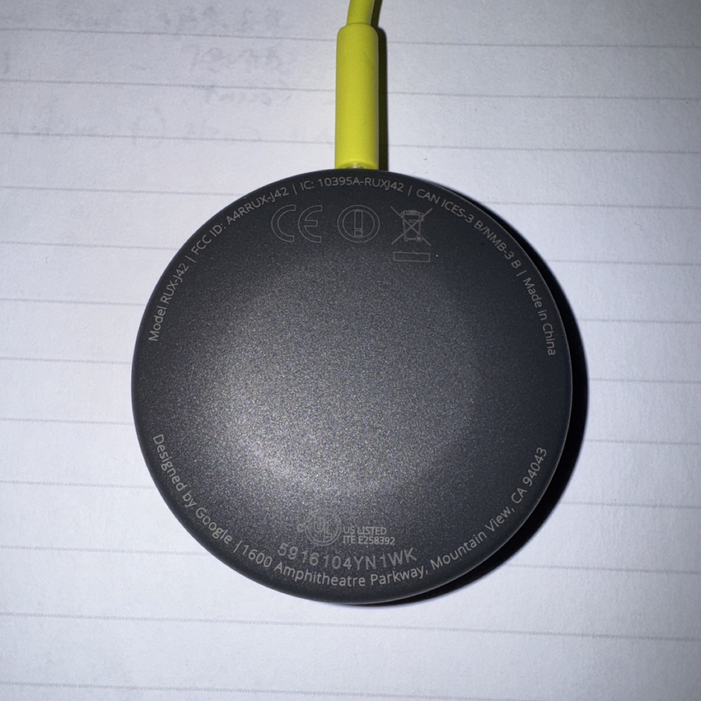 Google Chromecast Audio Media Streamer - Black (RUX-J42) - photo 3