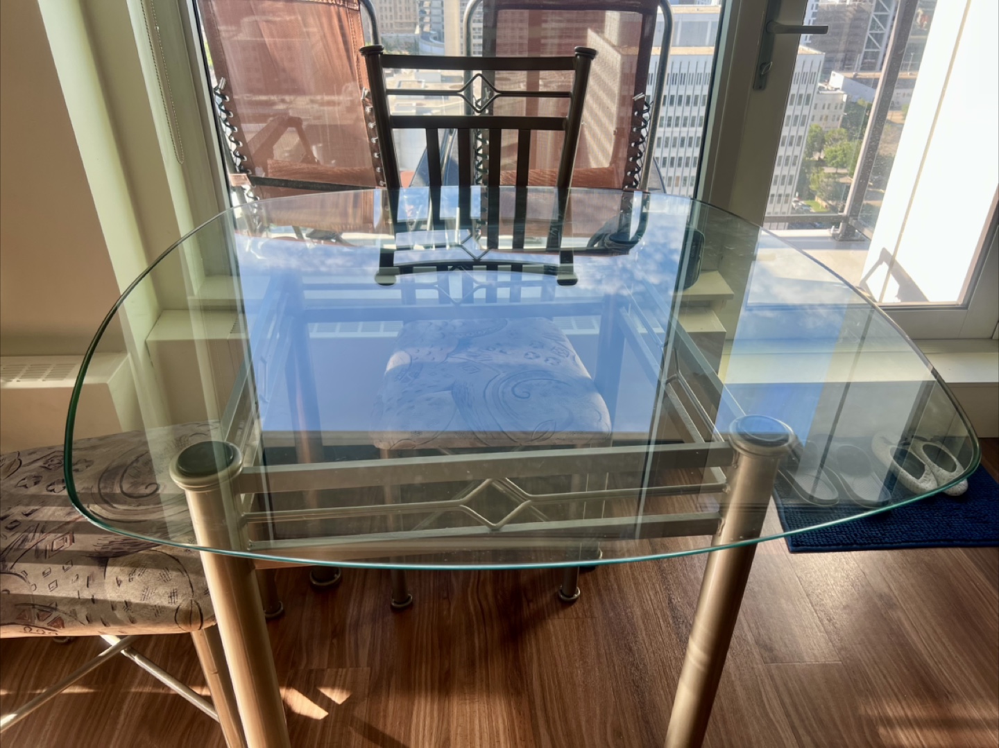 Glass Top Dining Table only - photo 3
