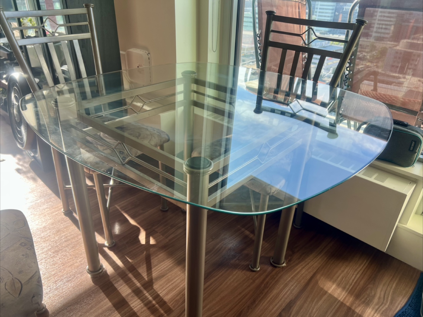Glass Top Dining Table only - photo 2