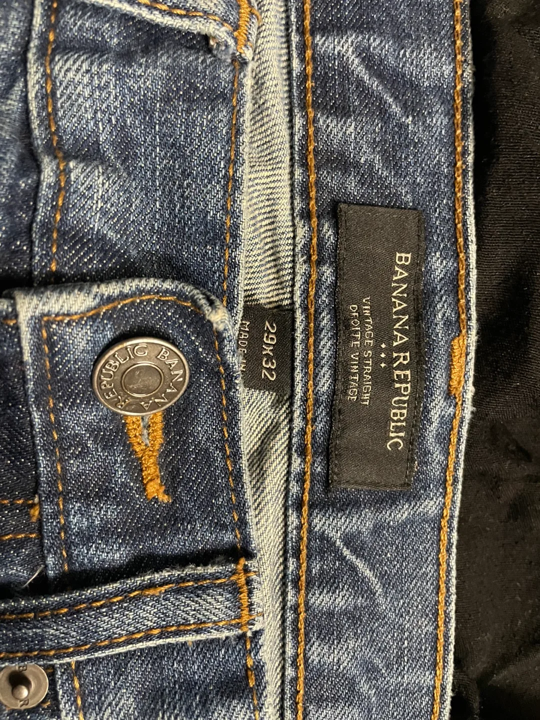 Banana Republic Vintage Straight Jeans, 29x32 thumbnail