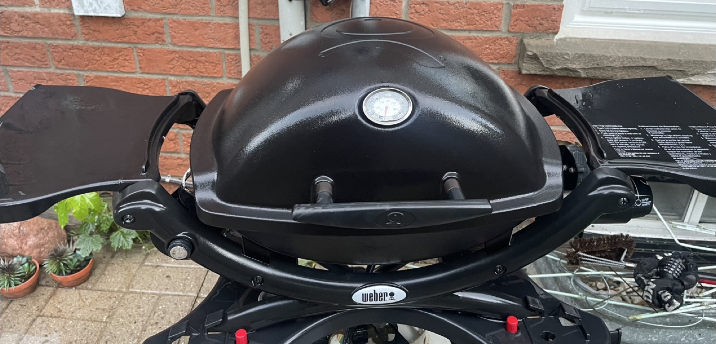 Weber Q1200 Portable Gas Grill - Black - photo 2