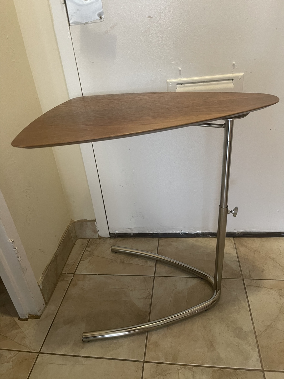 Adjustable Wood Top Accent Table - photo 3