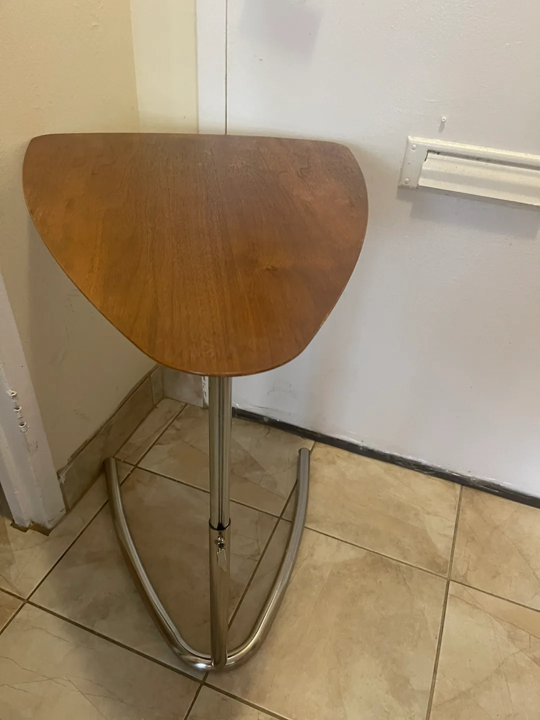 Adjustable Wood Top Accent Table thumbnail