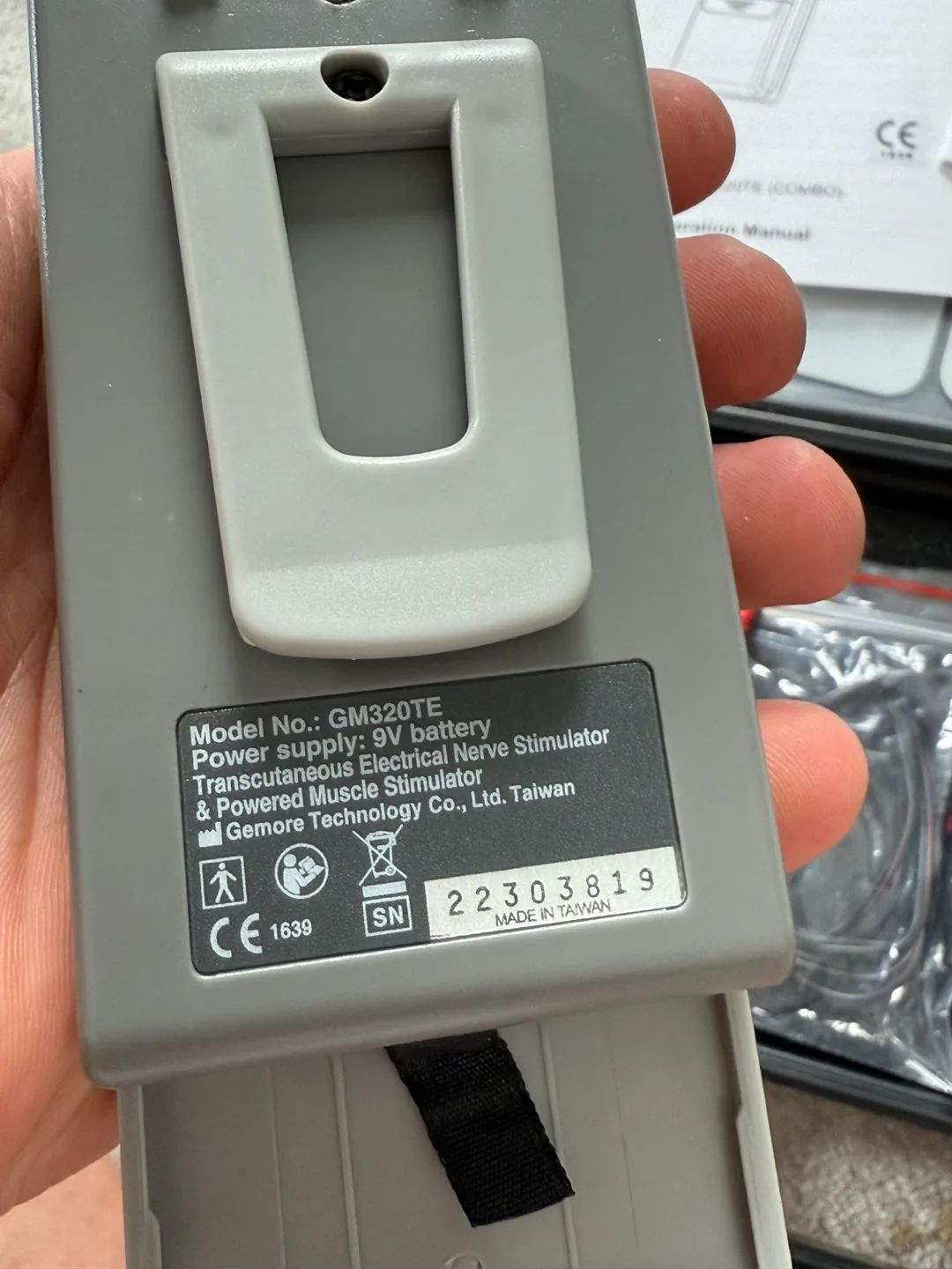 GM320-TE Dual Channel TENS/EMS Unit – Transcutaneous Electrical image indicator(6)