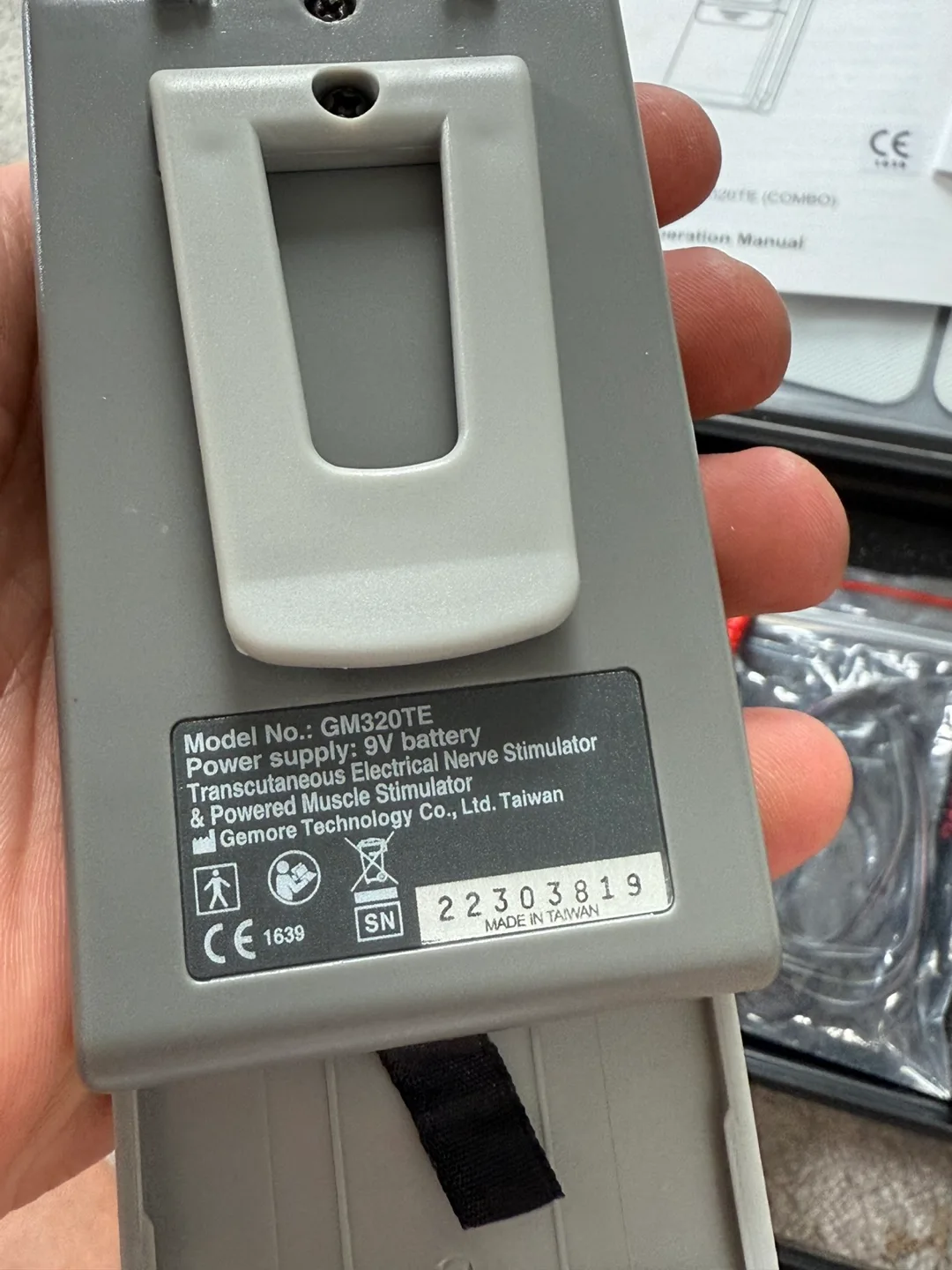 GM320-TE Dual Channel TENS/EMS Unit – Transcutaneous Electrical image indicator(7)