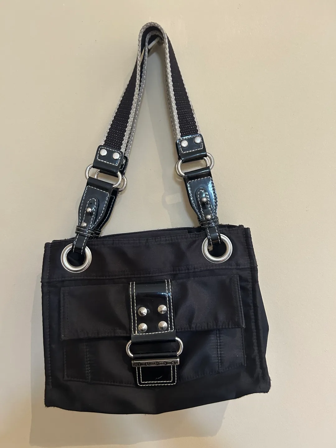 Guess Black Shoulder Bag thumbnail