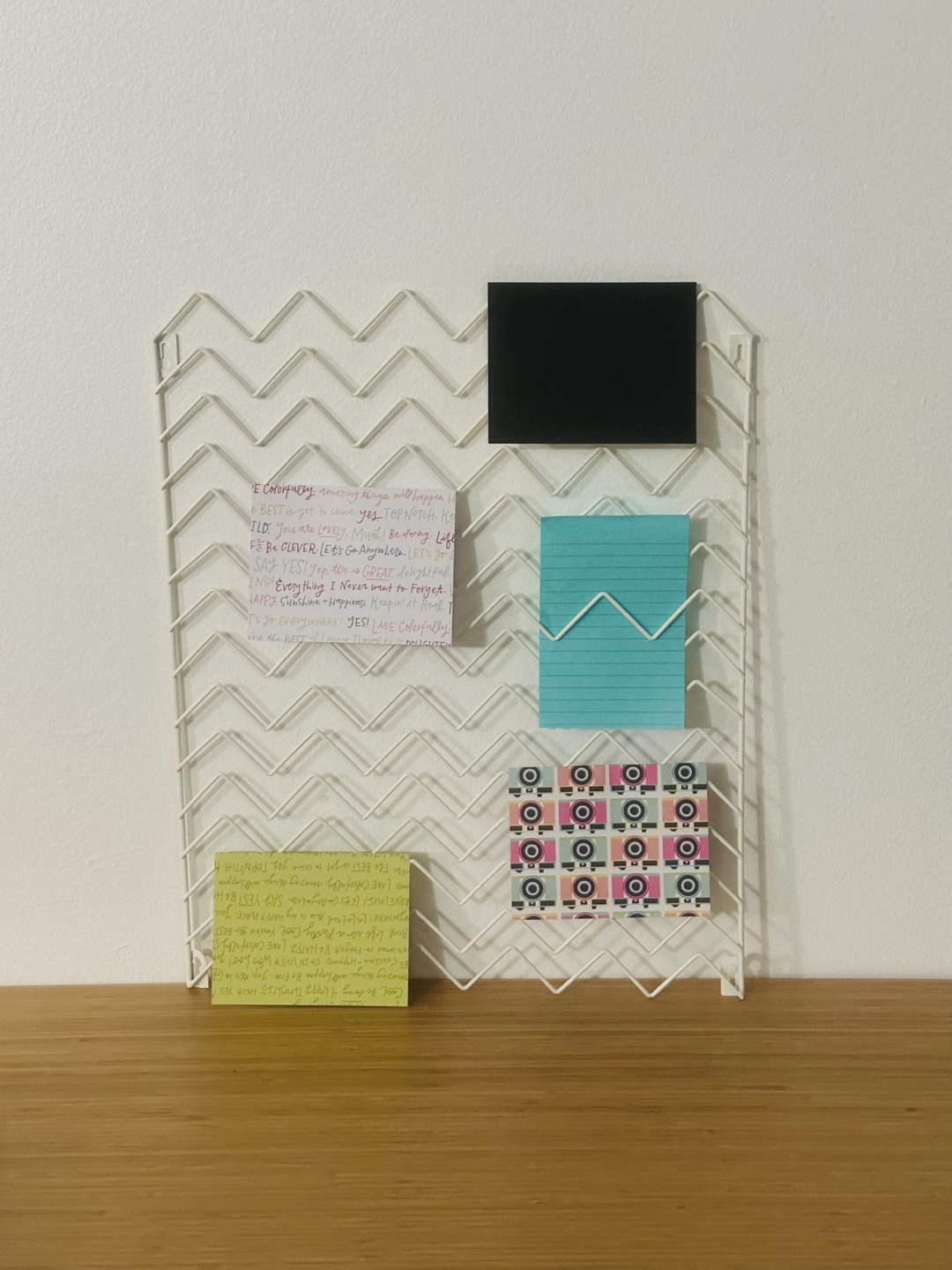 Metal Card / Note Holder