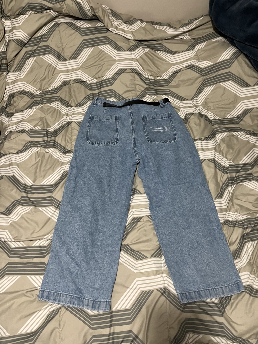 JHYQ Baggy Wide Denim Jeans Men’s - photo 2