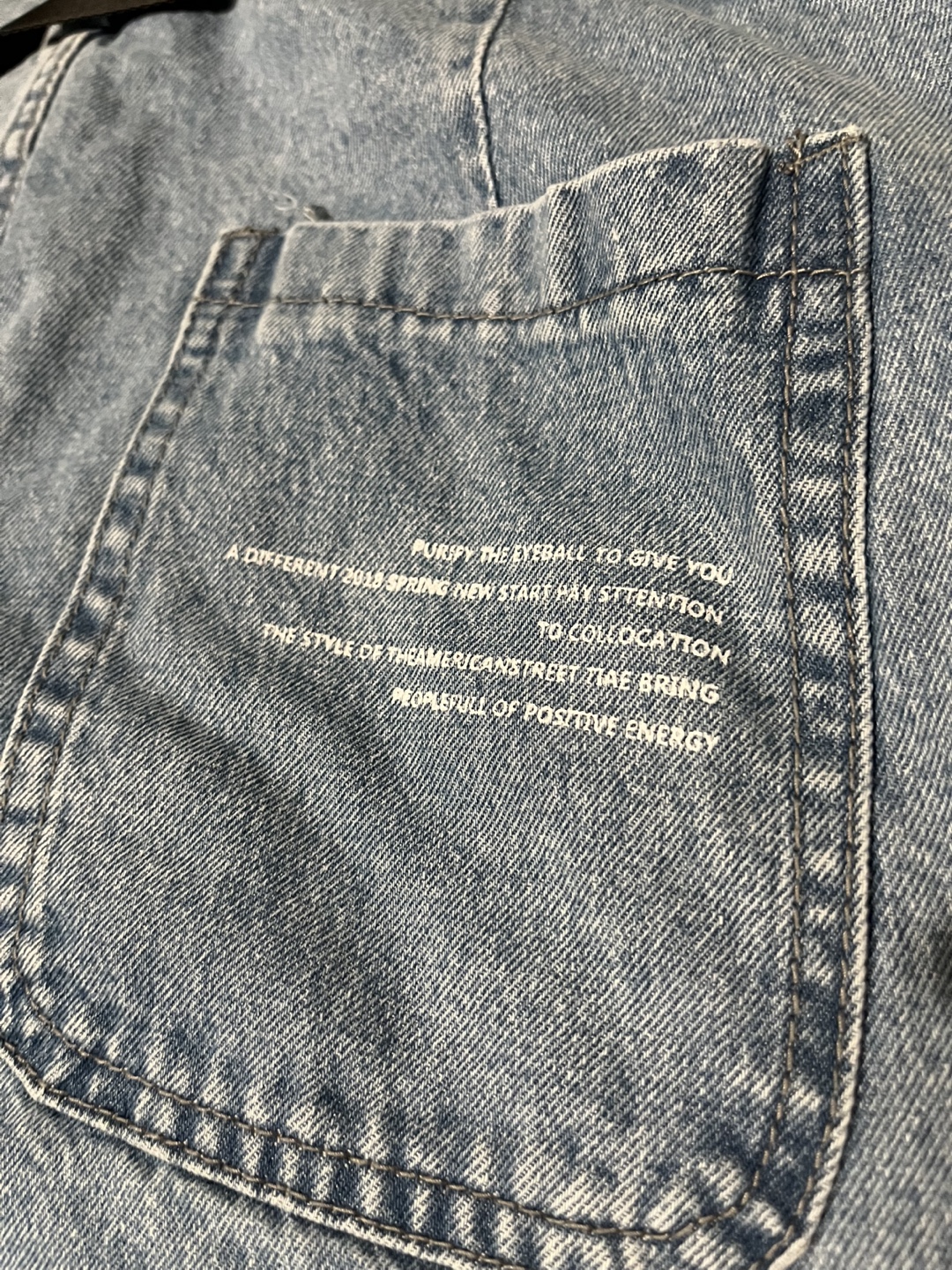 JHYQ Baggy Wide Denim Jeans Men’s - photo 3