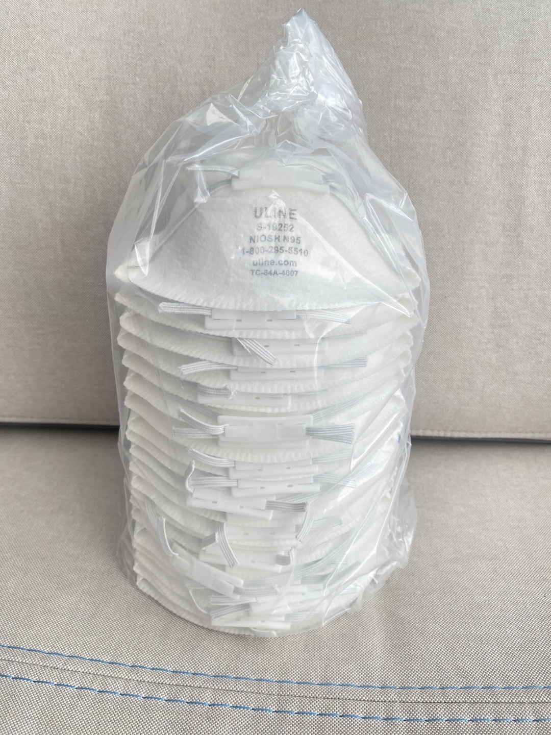 Brand New Uline S-19252 N95 Mask 20pcs