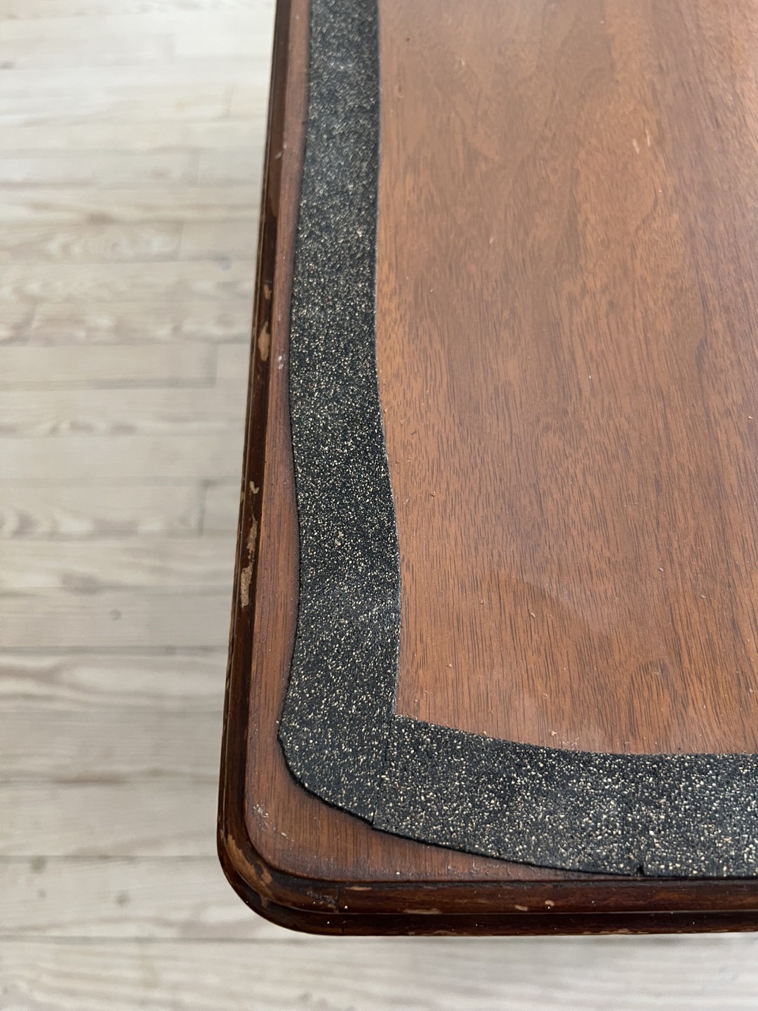 Antique Brown Wood Desk - photo 5