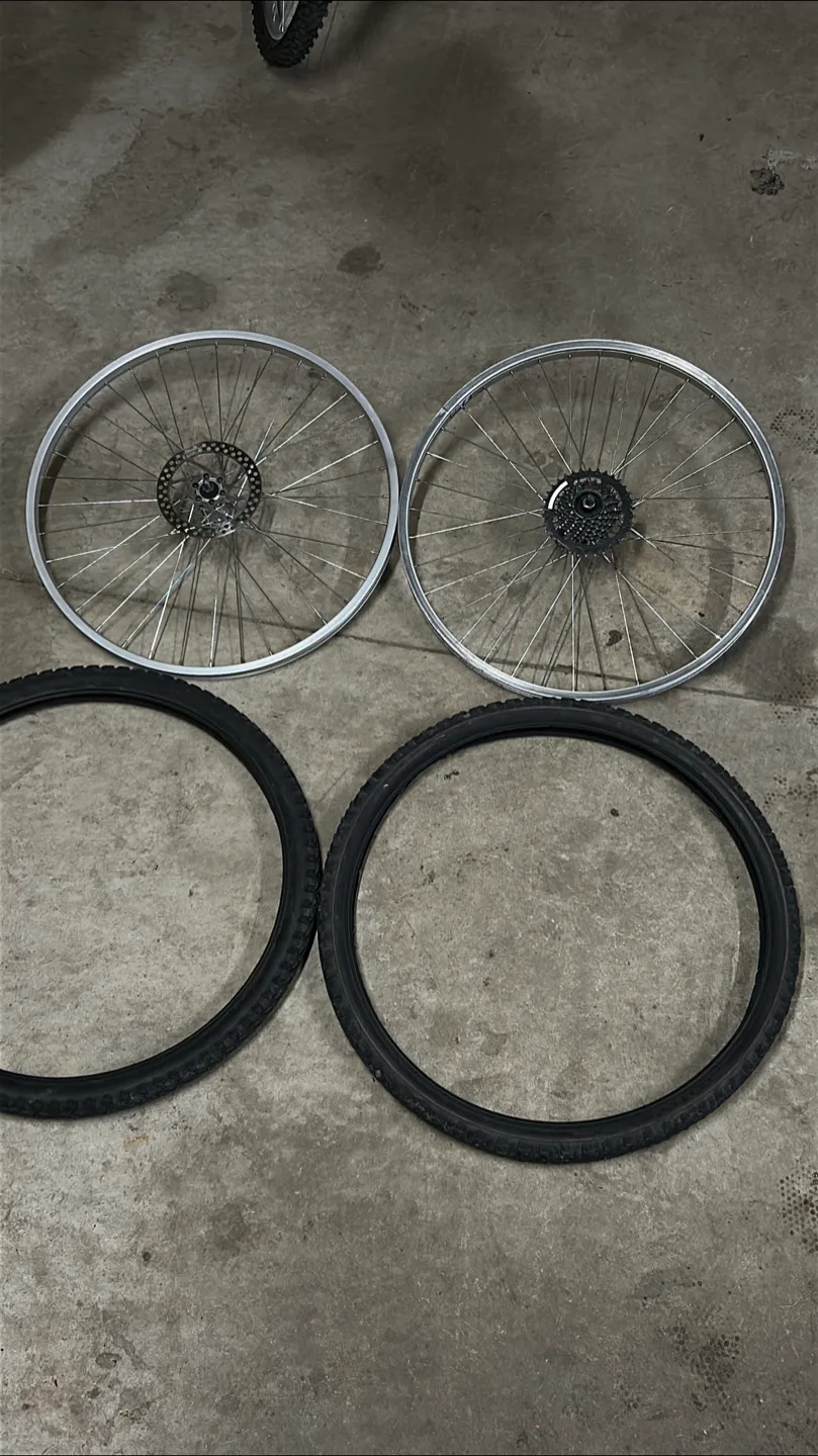 Bike Wheels and Tires - Set of 4 thumbnail
