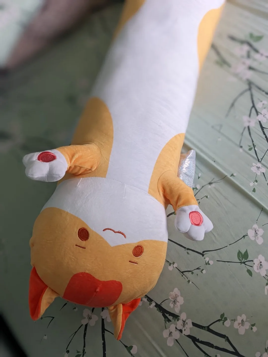 Cute Cat Long Plush Pillow image indicator(5)