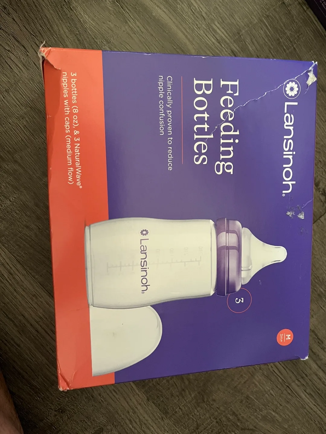 Lansinoh Feeding Bottles - 3 Pack thumbnail