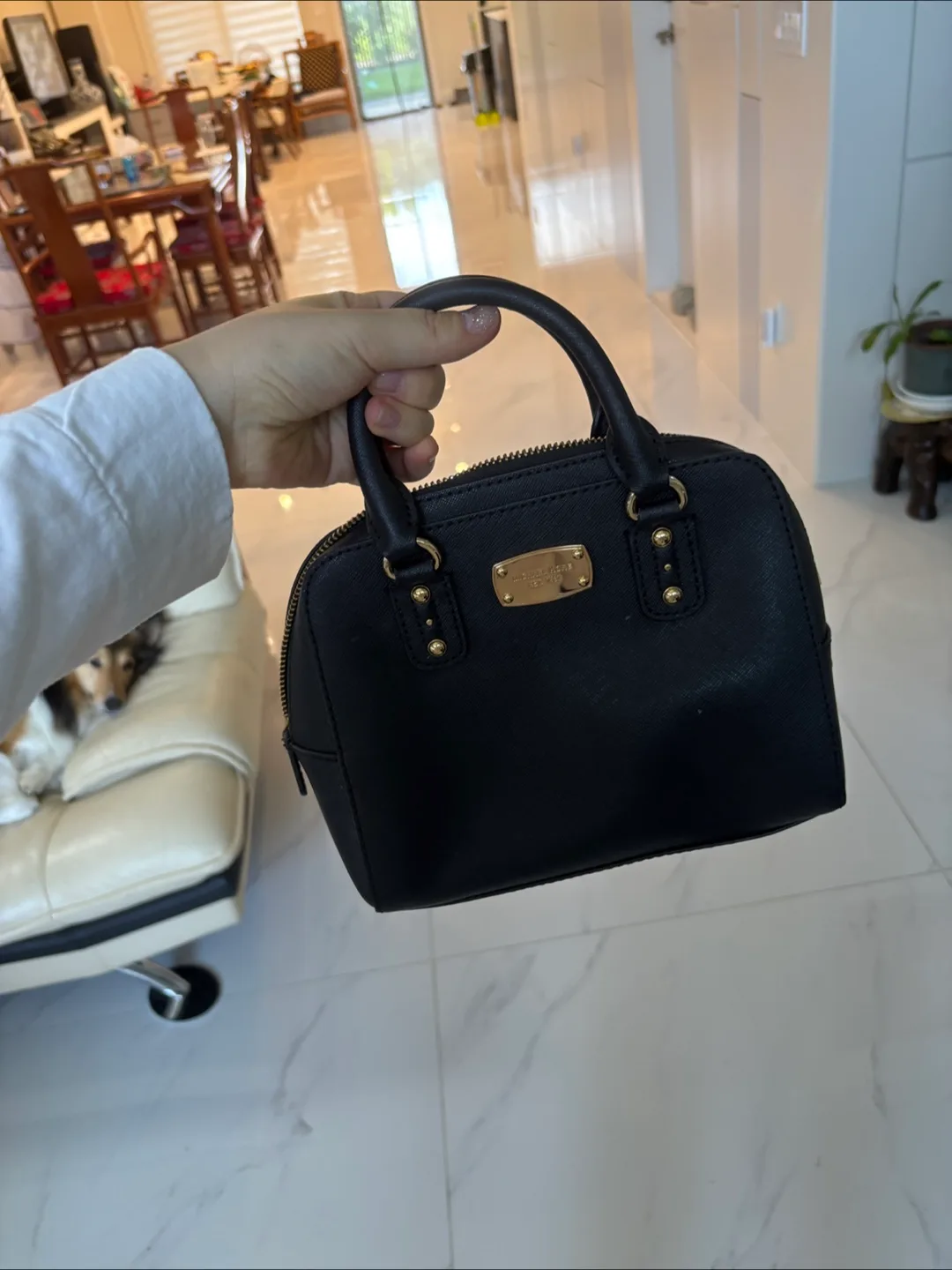 Michael Kors Black Handbag thumbnail