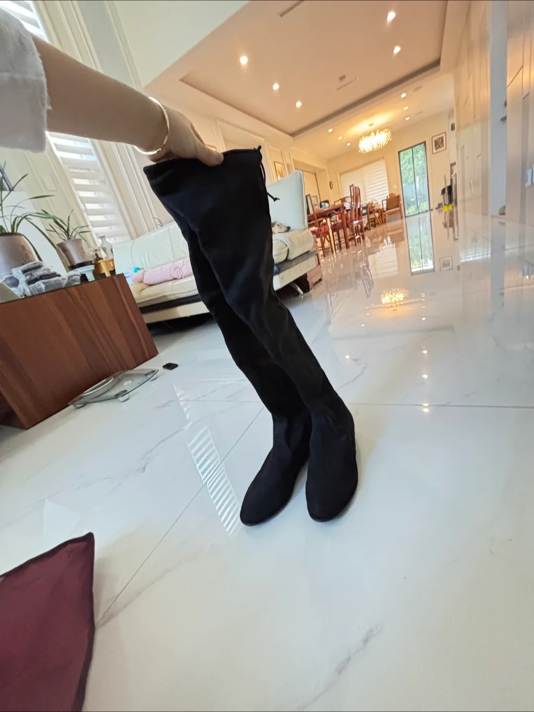 Black Over-the-Knee Boots thumbnail