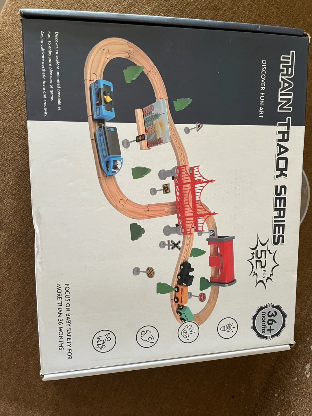 Train Track Series 52 Pcs - Ages 3+ thumbnail
