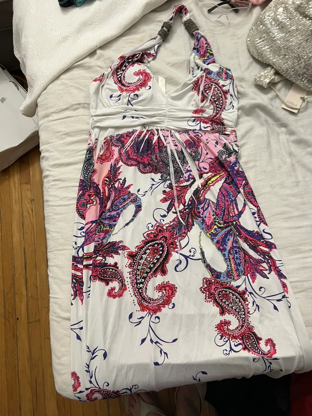 Paisley Halter Dress thumbnail