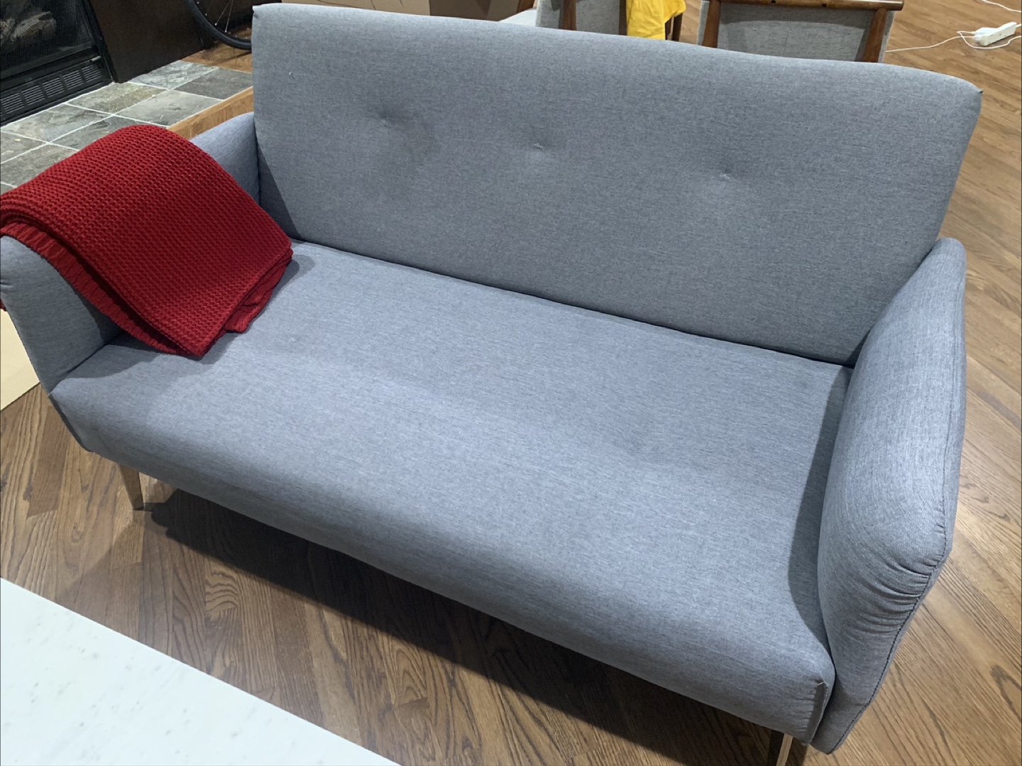 Wayfair Gray Loveseat Sofa
