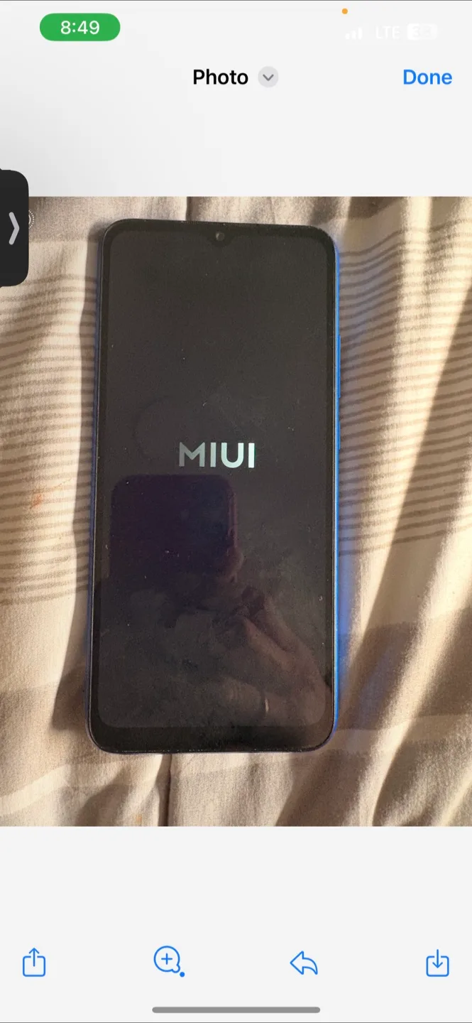 Redmi Blue Smartphone thumbnail