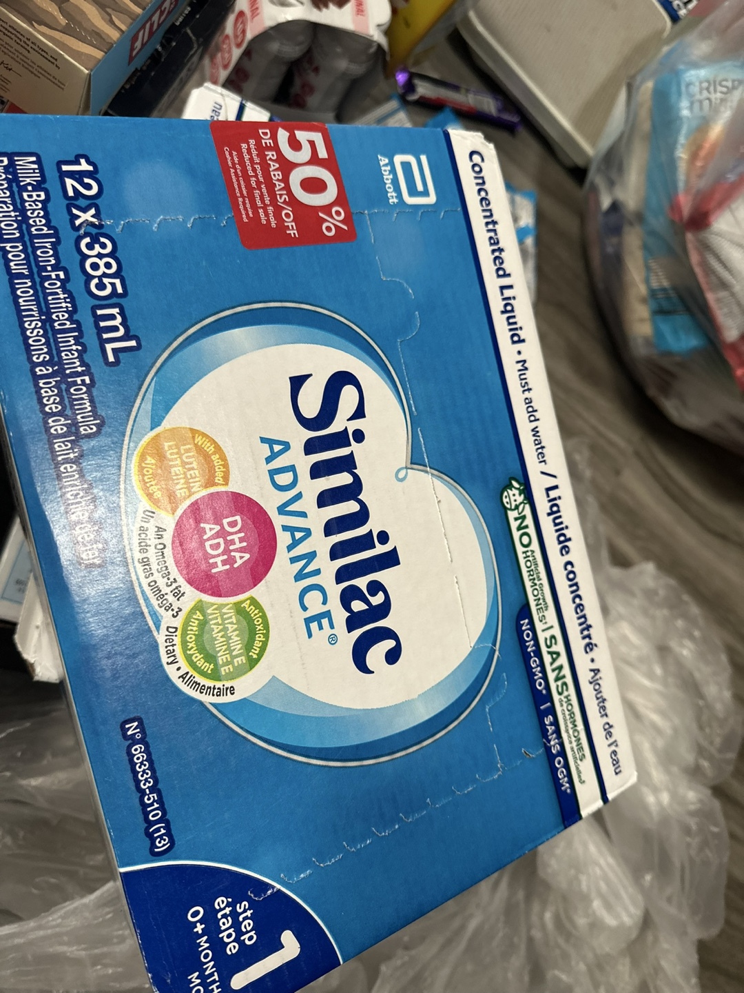 Similac Advance Infant Formula 12x385mL
