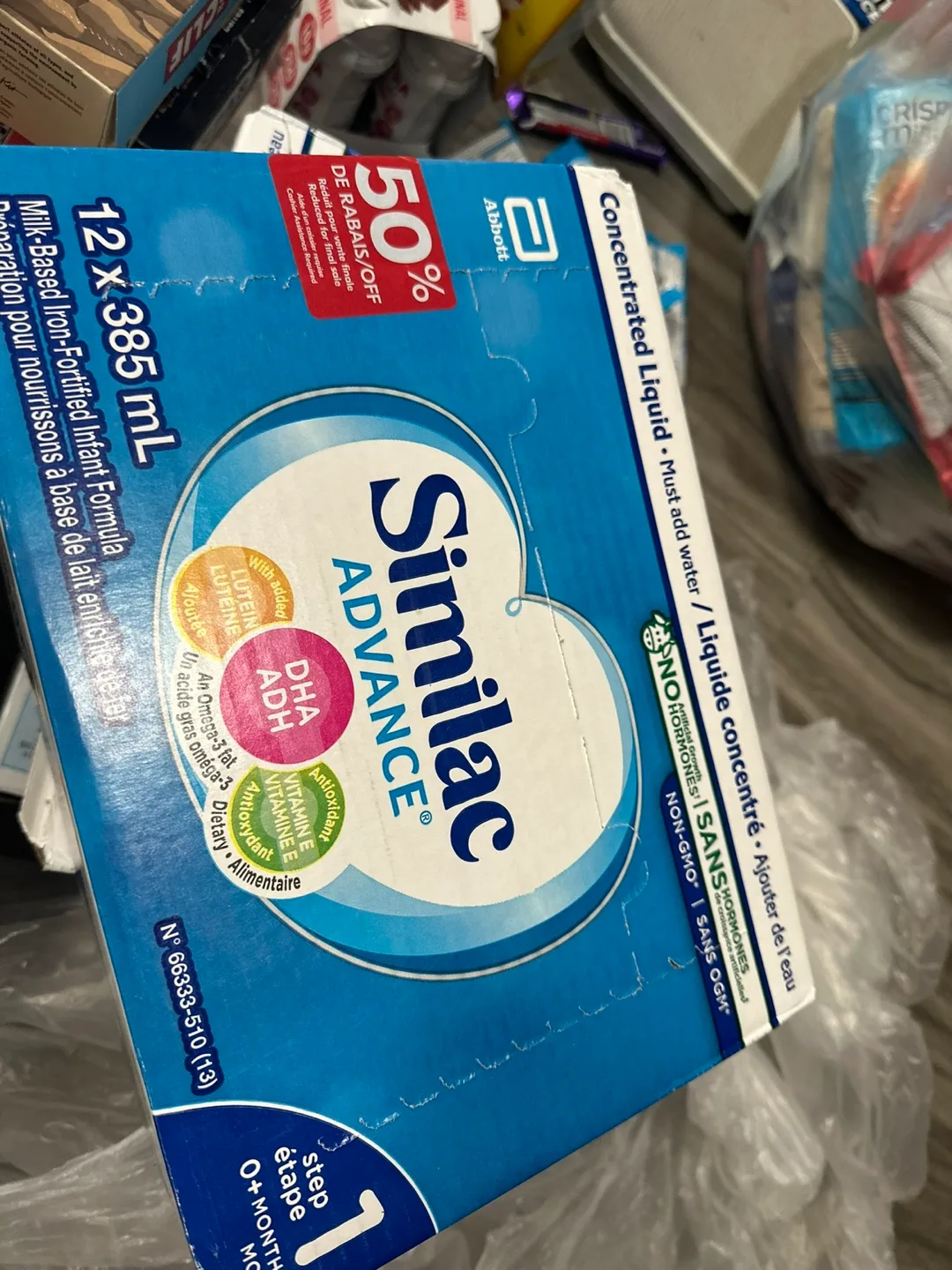 Similac Advance Infant Formula 12x385mL thumbnail