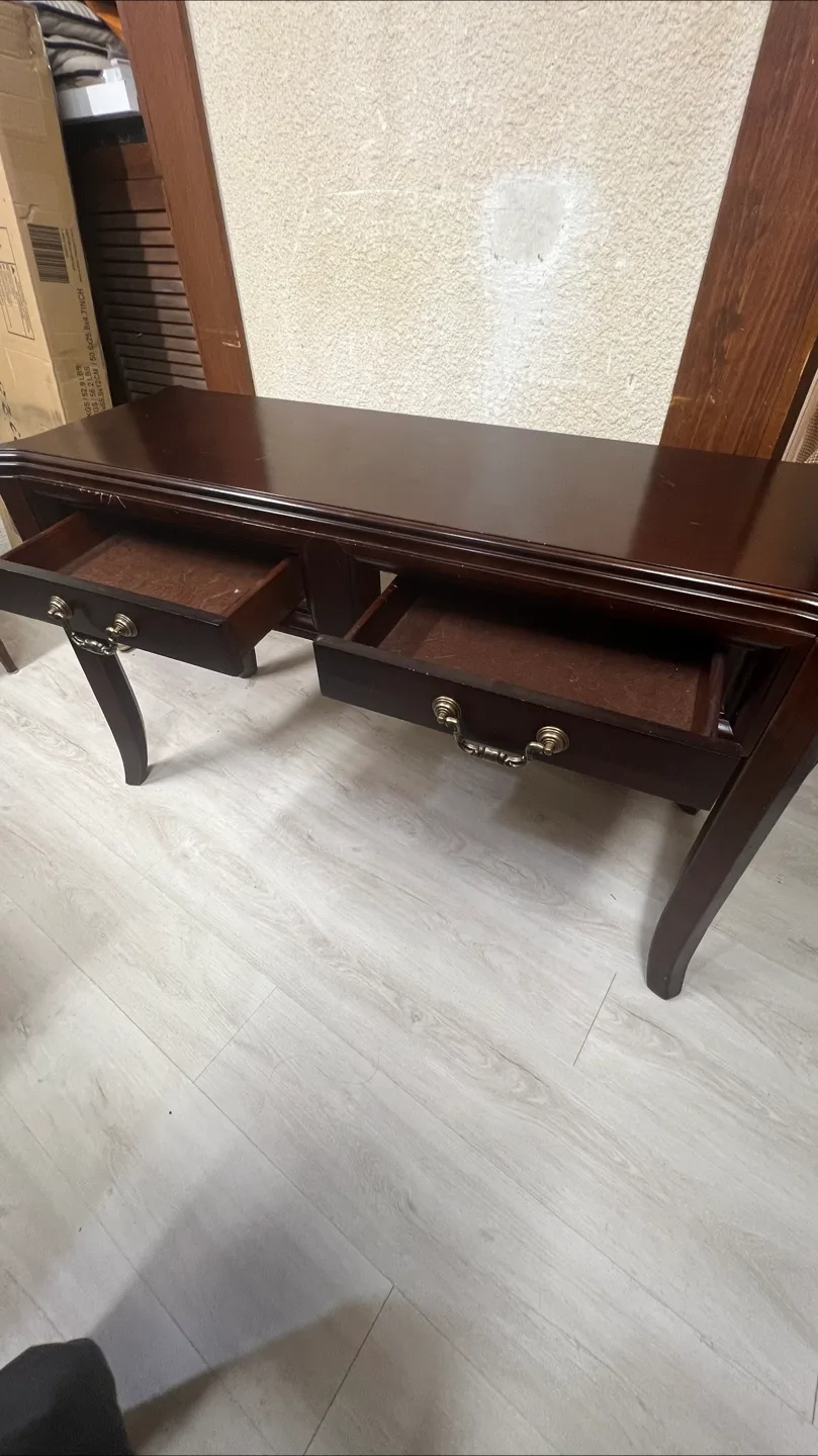 Dark Brown Console Table image indicator(2)