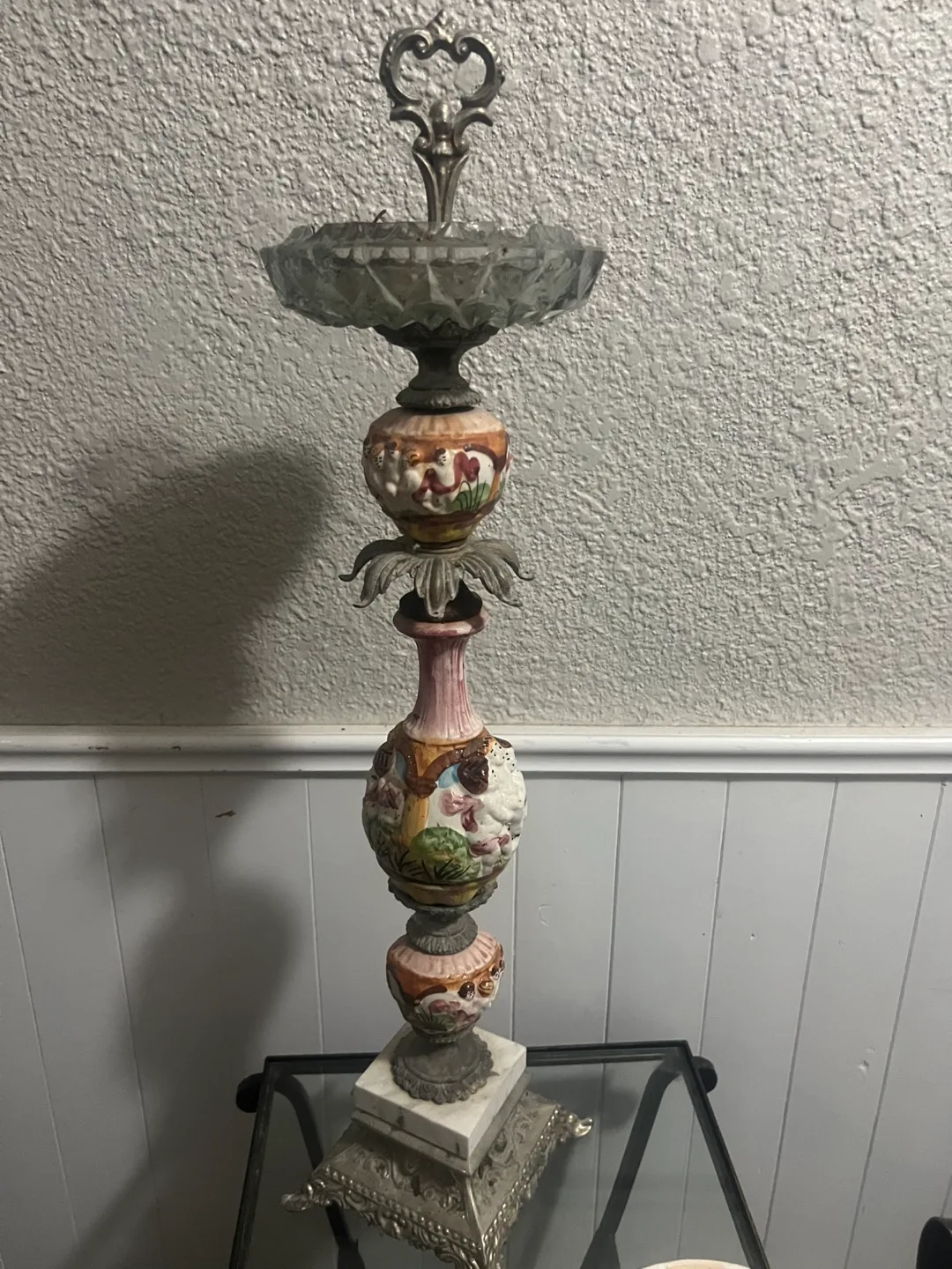 Vintage Decorative Ashtray Stand thumbnail
