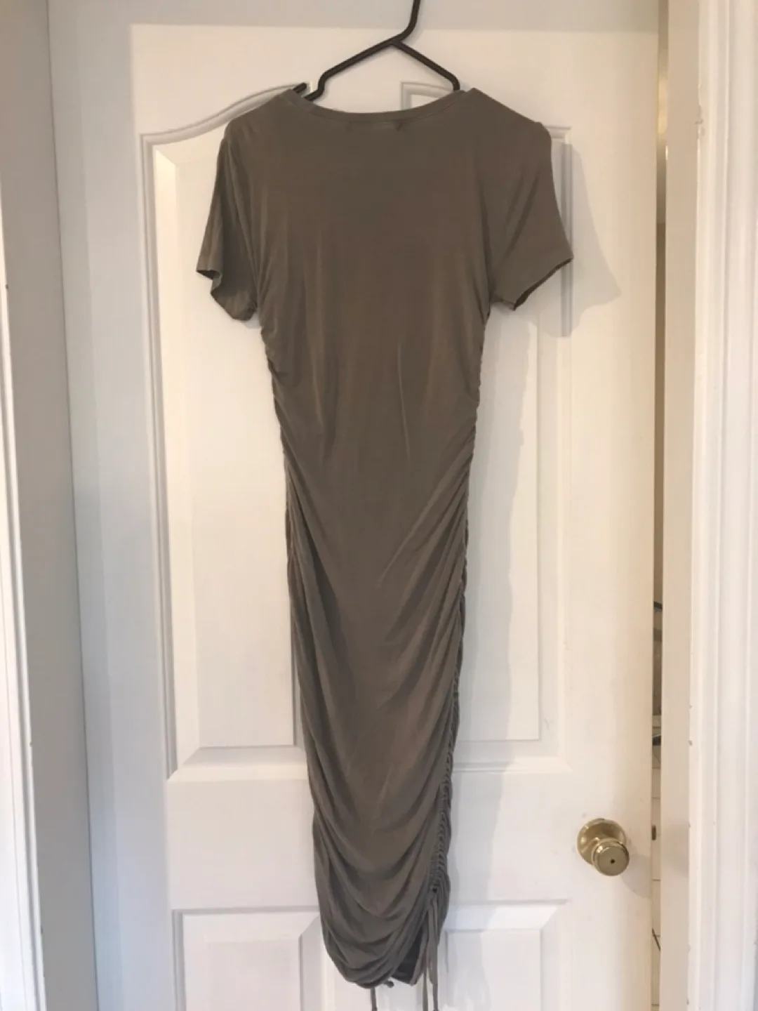 Dynamite olive dress with adjustable length - Size XS image indicator(2)