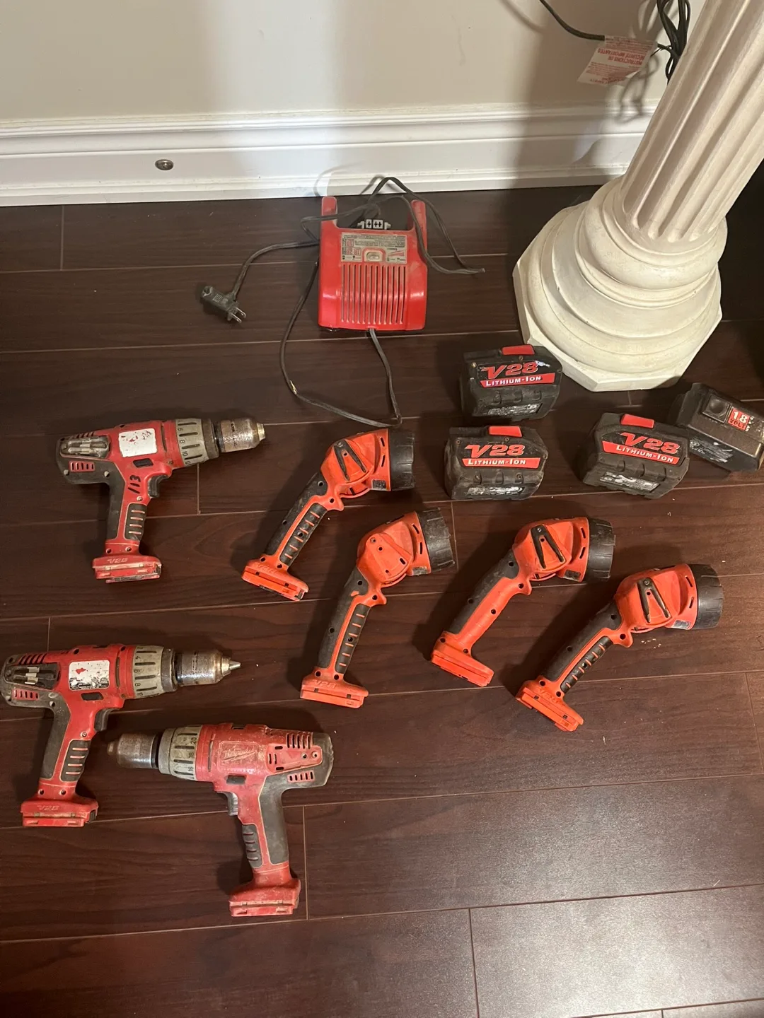 Milwaukee V28 Cordless Drills & Flashlights thumbnail