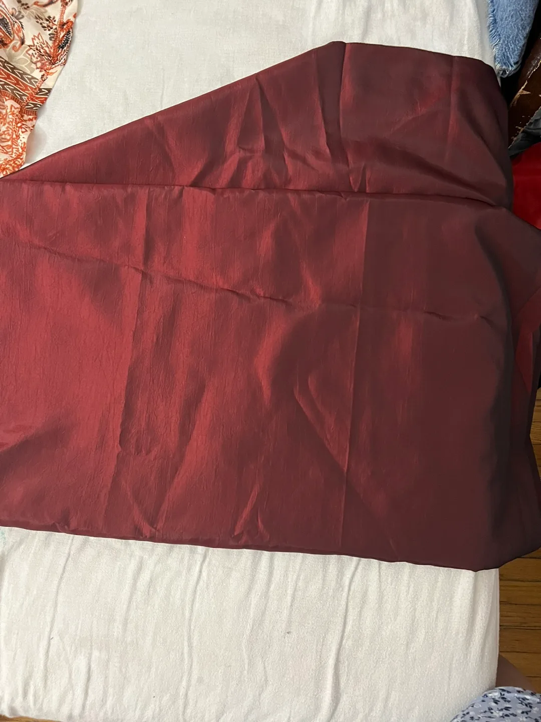 Burgundy Fabric Piece thumbnail