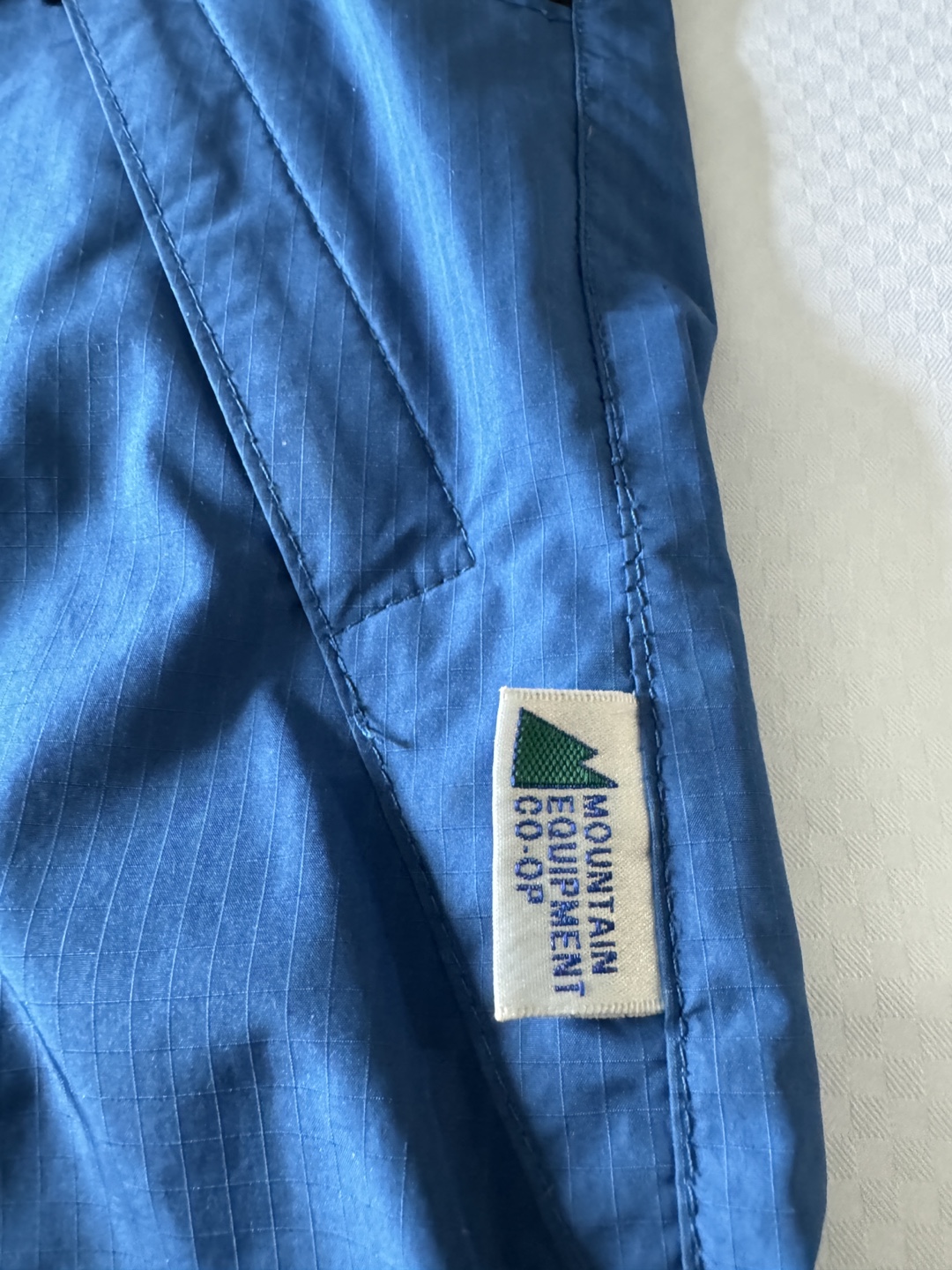 Mountain Equipment Co-op Blue Anorak