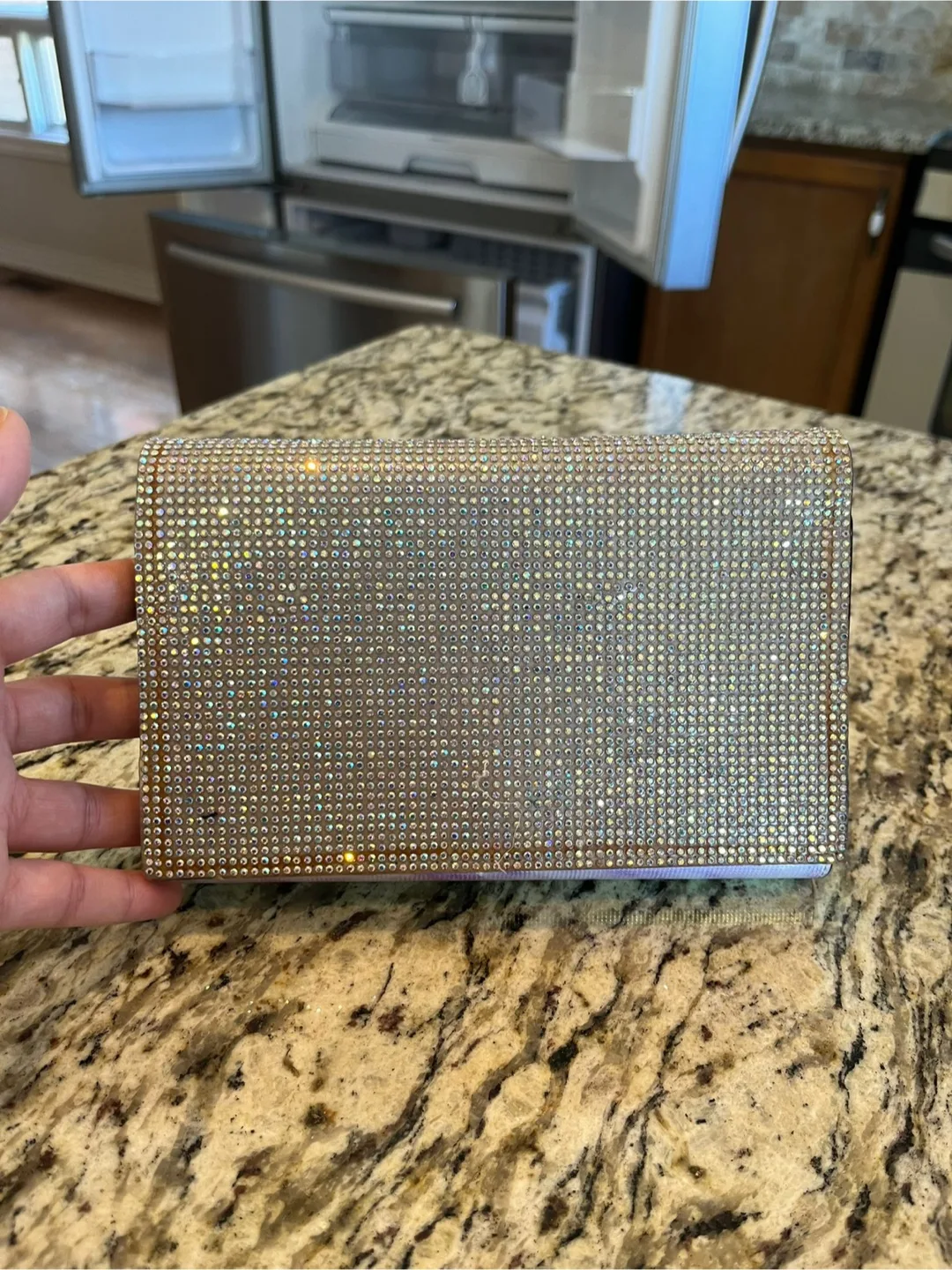 Sparkly Rhinestone Clutch thumbnail
