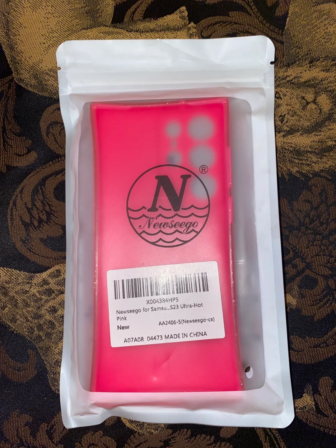 New Newseego Pink Case for Samsung S23 Ultra thumbnail