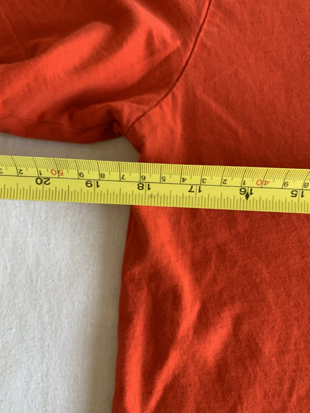 Levi's Gold Tab Tee - XS Orange - photo 4