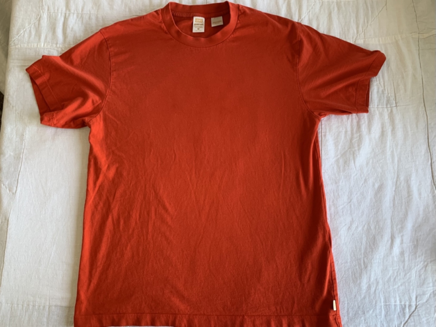 Levi's Gold Tab Tee - XS Orange - photo 3